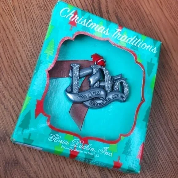 2017 Wedding Christmas Ornament - Picture 3 of 4